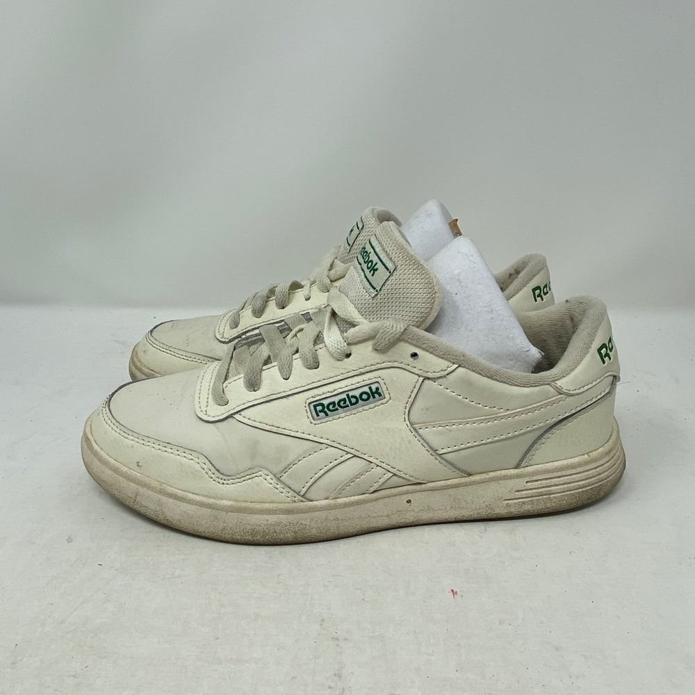 Reebok Royal Techque T Womens Size 7.5 White Leather Walking Sneakers AR30124W